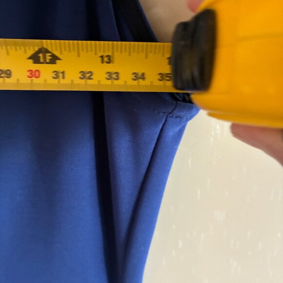 Of Mercer - Blue Sheath Dress - Size 10 - Picture 3 of 3